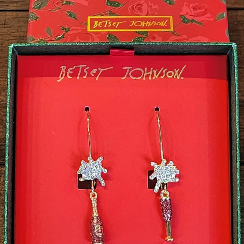 Betsy Johnson earrings